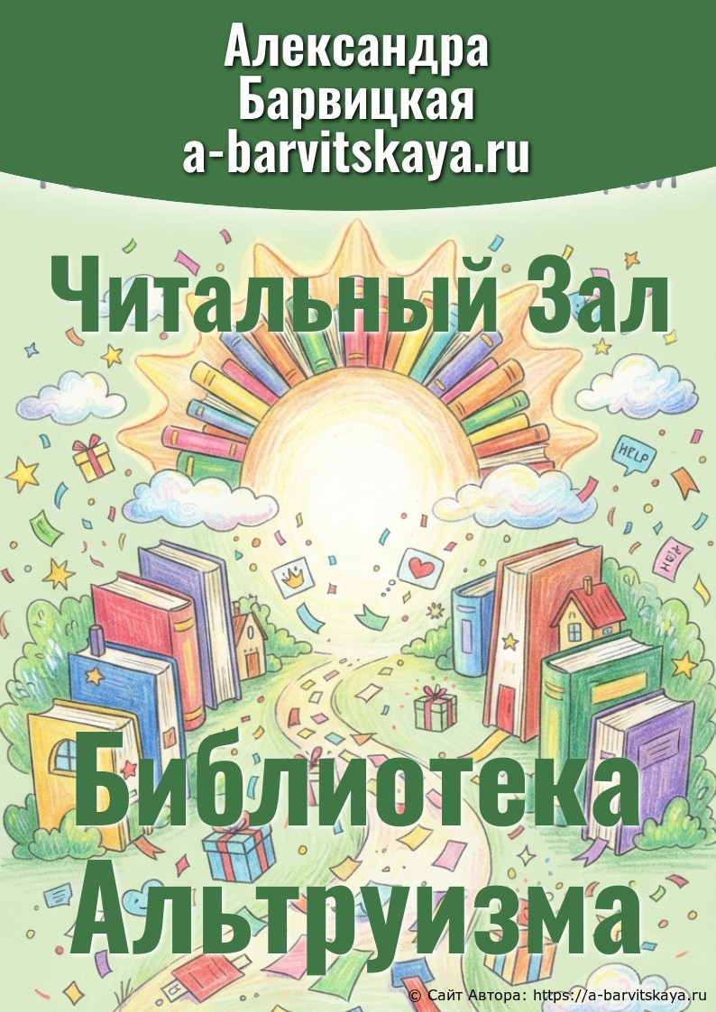 Читальный зал Библиотеки Альтруизма